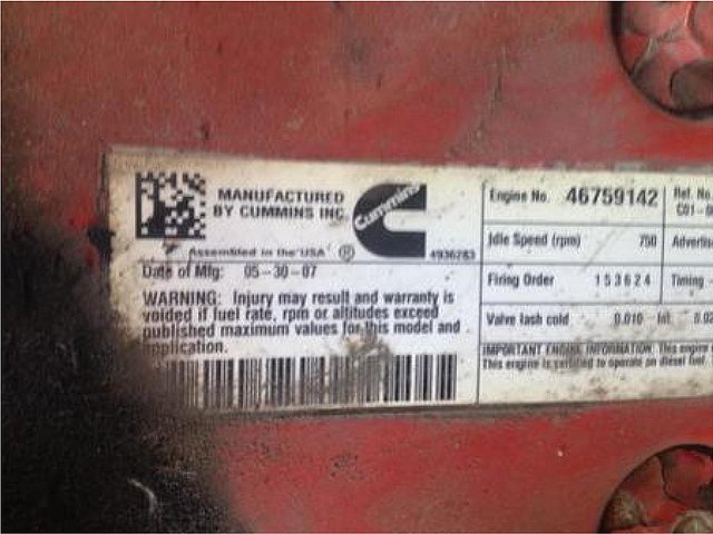 CUMMINS ISB Photo