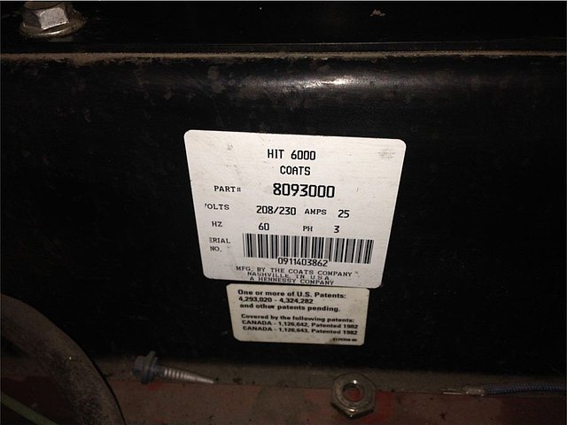 COATES COATS HIT 6000 TRUCK