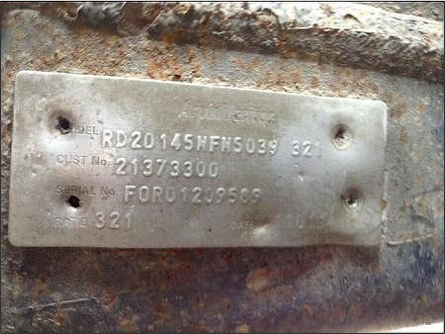 MERITOR RD20145 Photo