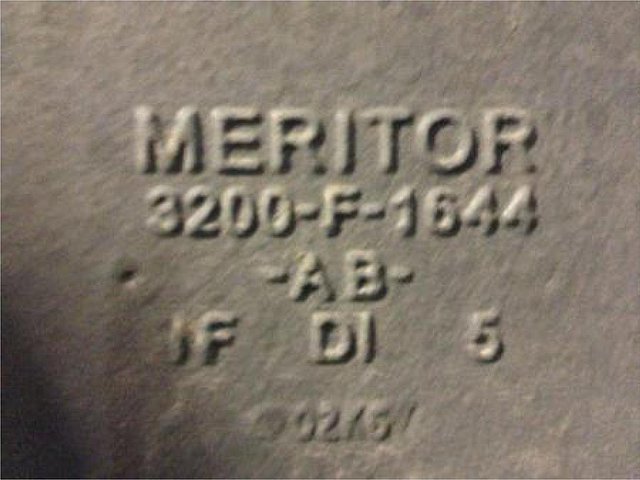 MERITOR RD20145 Photo