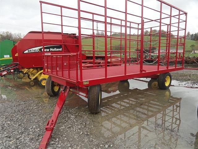 2015 GAP HILL FARM WAGONS 8X18 ALL STEEL Photo
