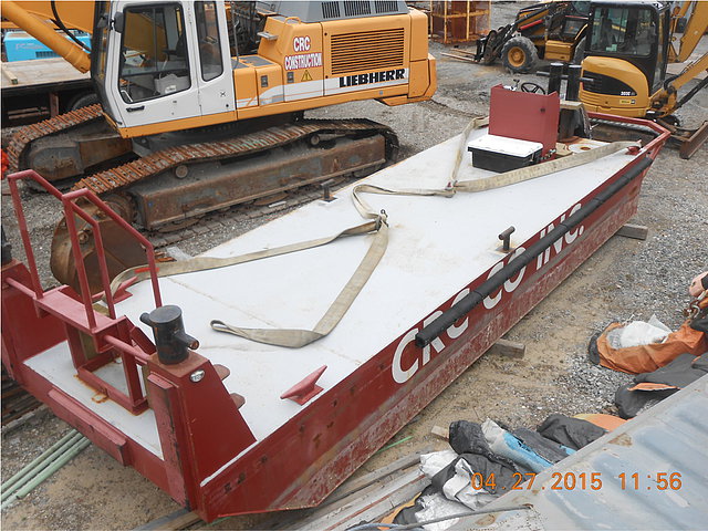 14 CUSTOM BUILT 25 FT STEEL PUSHBOAT