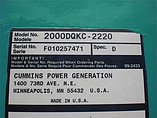 2001 CUMMINS 2000 KW Photo #8